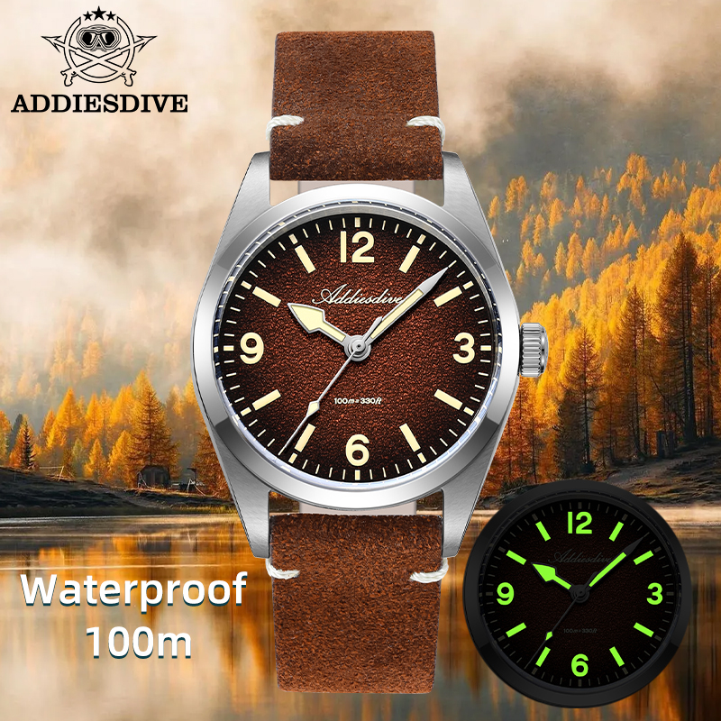 Tropic Strap Vintage - ADDIESDIVE Japan 2035 Super Luminous Leather