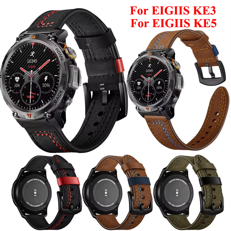 Leather Strap Quick Release - 22mm Quick Release Leather Watchband For