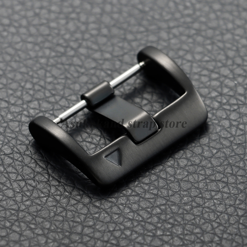 Black Stainless Steel Watch Bu - огляд і ціна Silicone Watch Band 22Mm