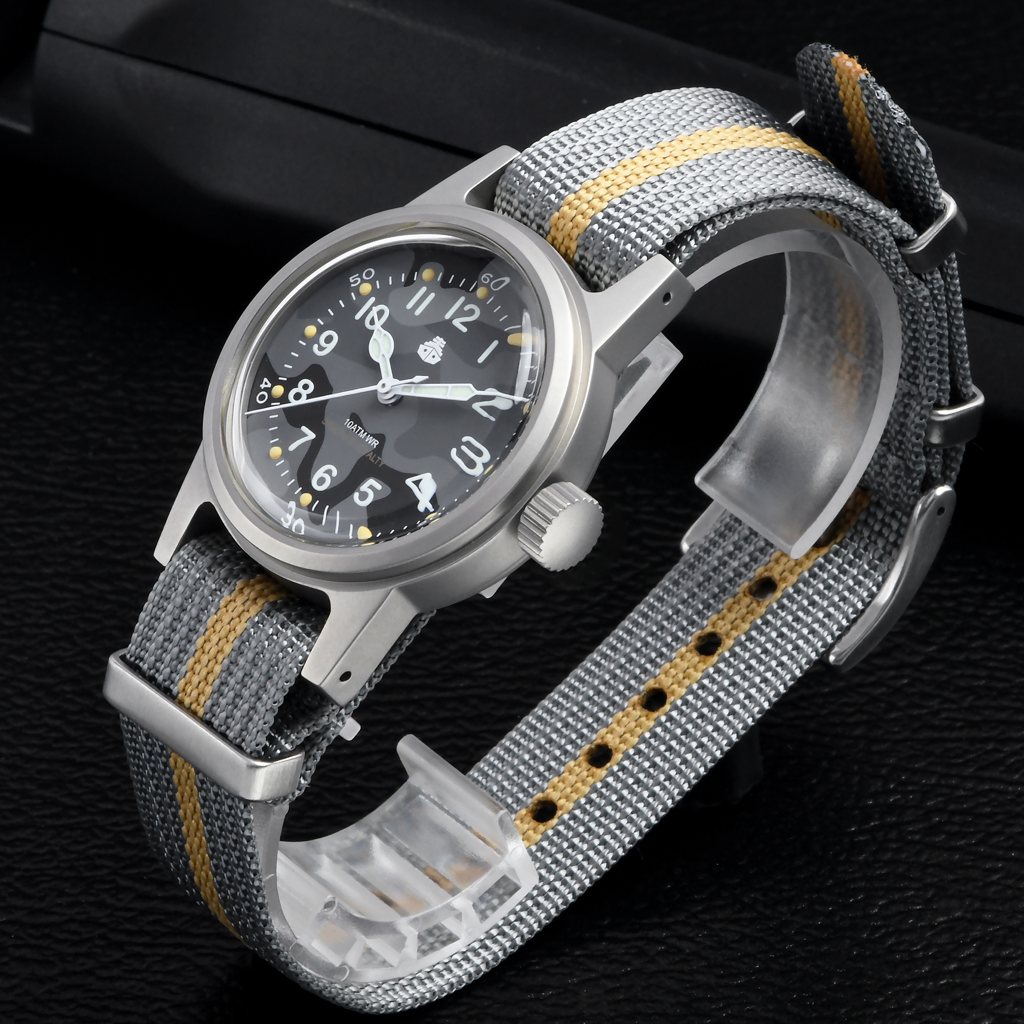 TEKAPO Replica World War II Re - огляд і ціна Canvas Strap Watch