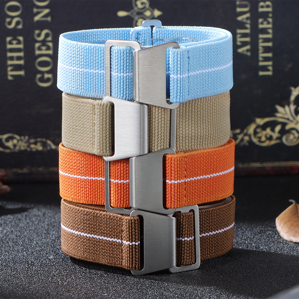 Elastic Watch Strap 18mm 20mm  - огляд і ціна Parachute Strap Elastic