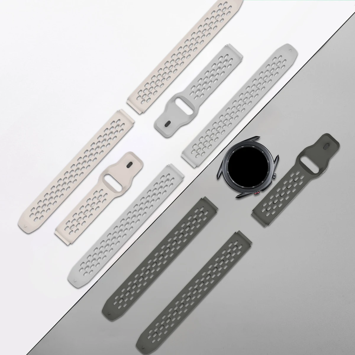 18mm 20mm 22mm Silicone Strap  - огляд і ціна Nato Strap Nylon