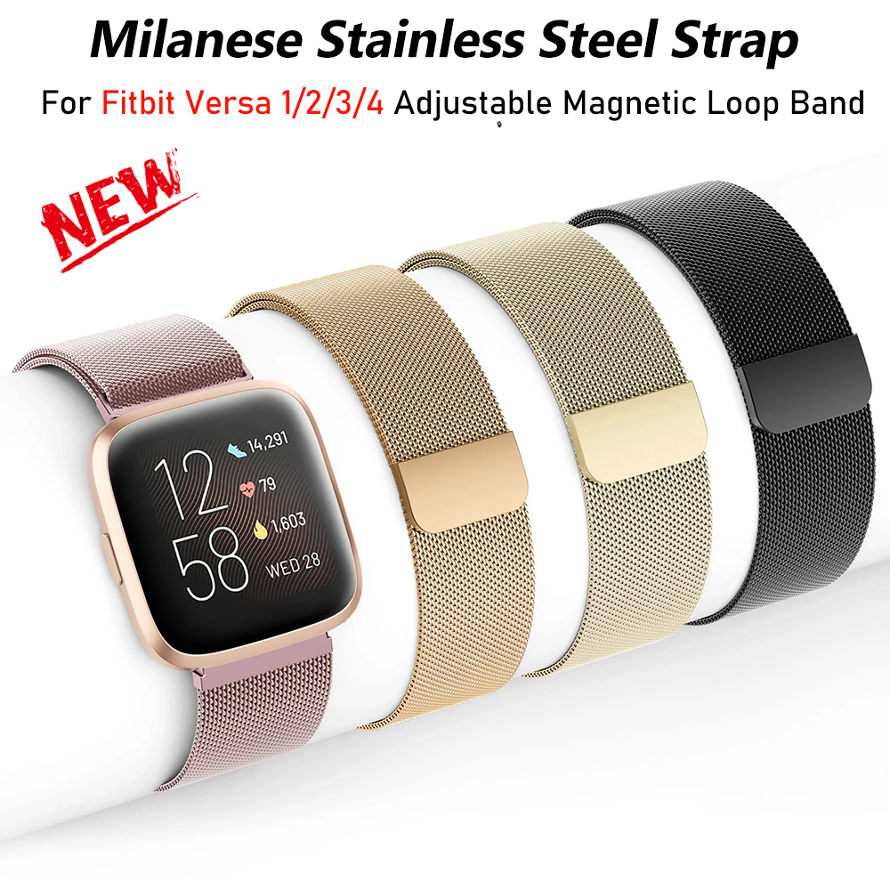 Milanese Strap for Fitbit Vers - огляд і ціна Milanese Loop Magnetic