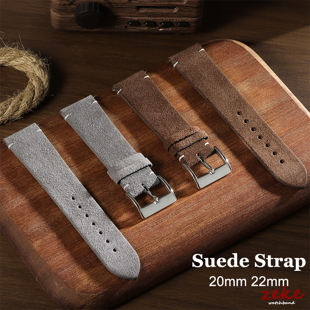20mm 22mm Wristband Quick Rele - огляд і ціна Suede Strap Watch