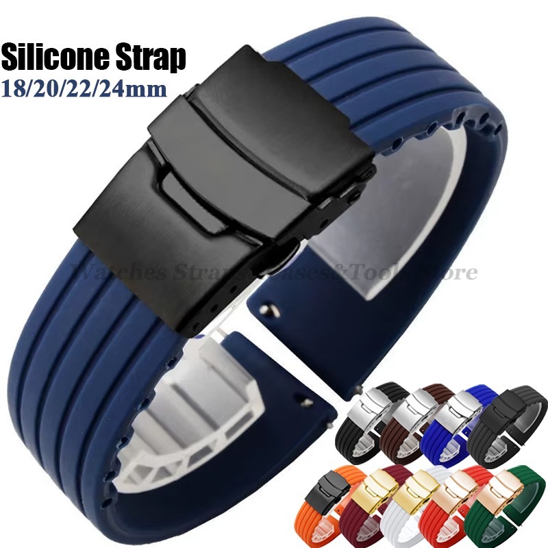18mm 20mm 22mm 24mm Quick Rele - огляд і ціна Rubber Strap Diver
