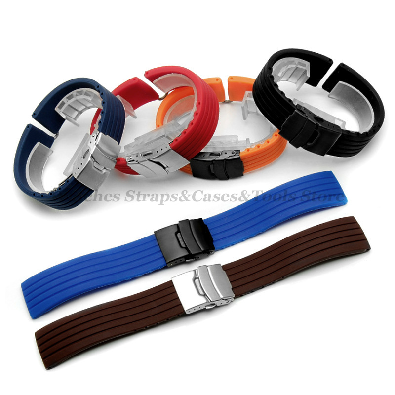 18mm 20mm 22mm 24mm Quick Rele - огляд і ціна Rubber Strap Diver