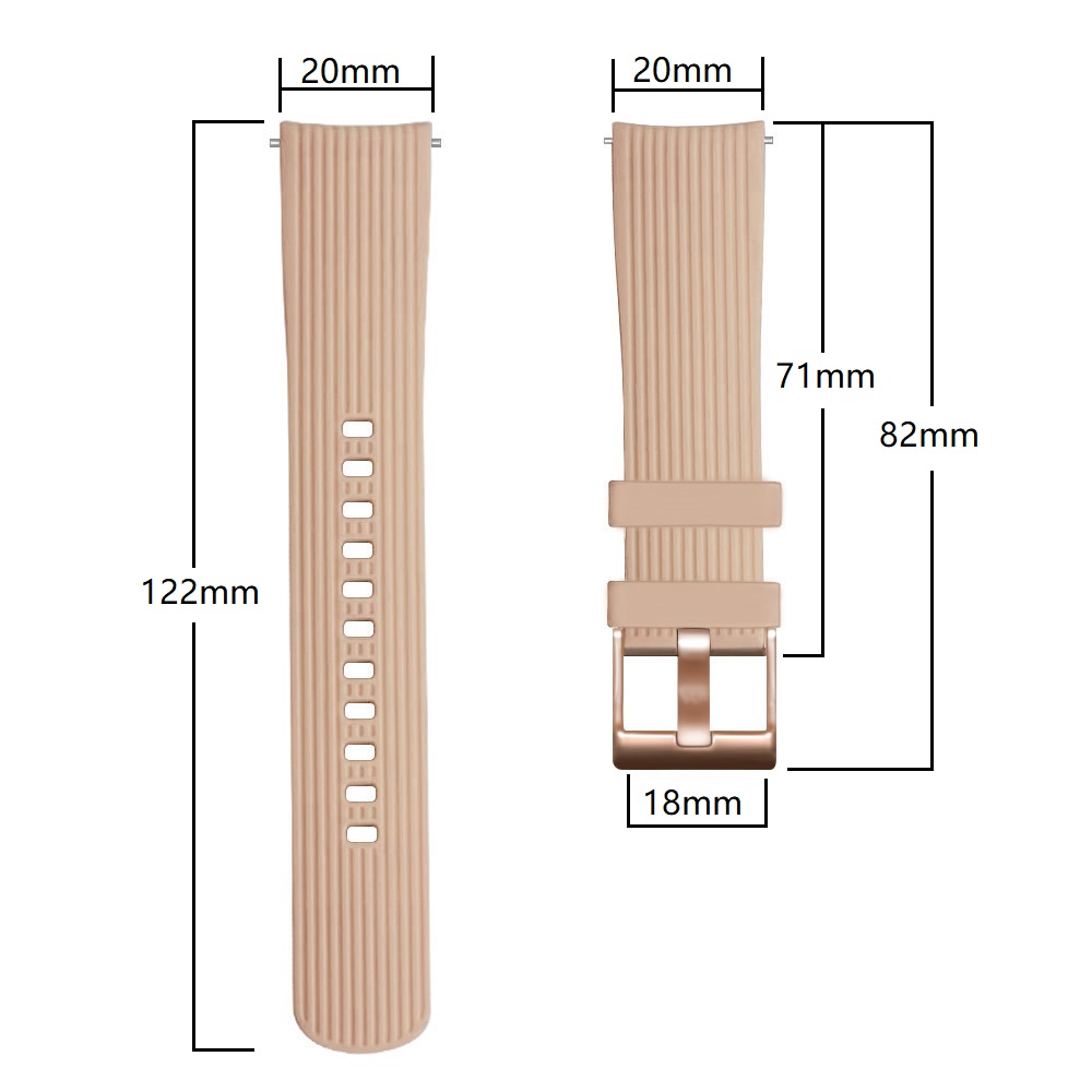 For Huawei GT2 42mm SmartWatch - огляд і ціна Silicone Watch Band 22Mm