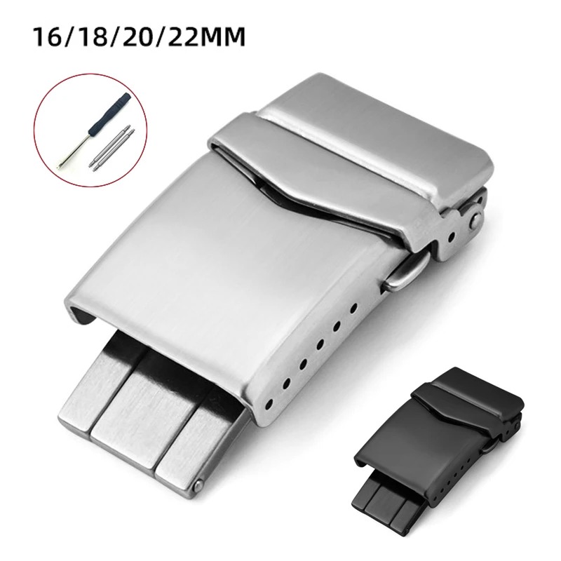 16mm 18mm 20mm 22mm Watch Clas - огляд і ціна Silicone Watch Band 22Mm