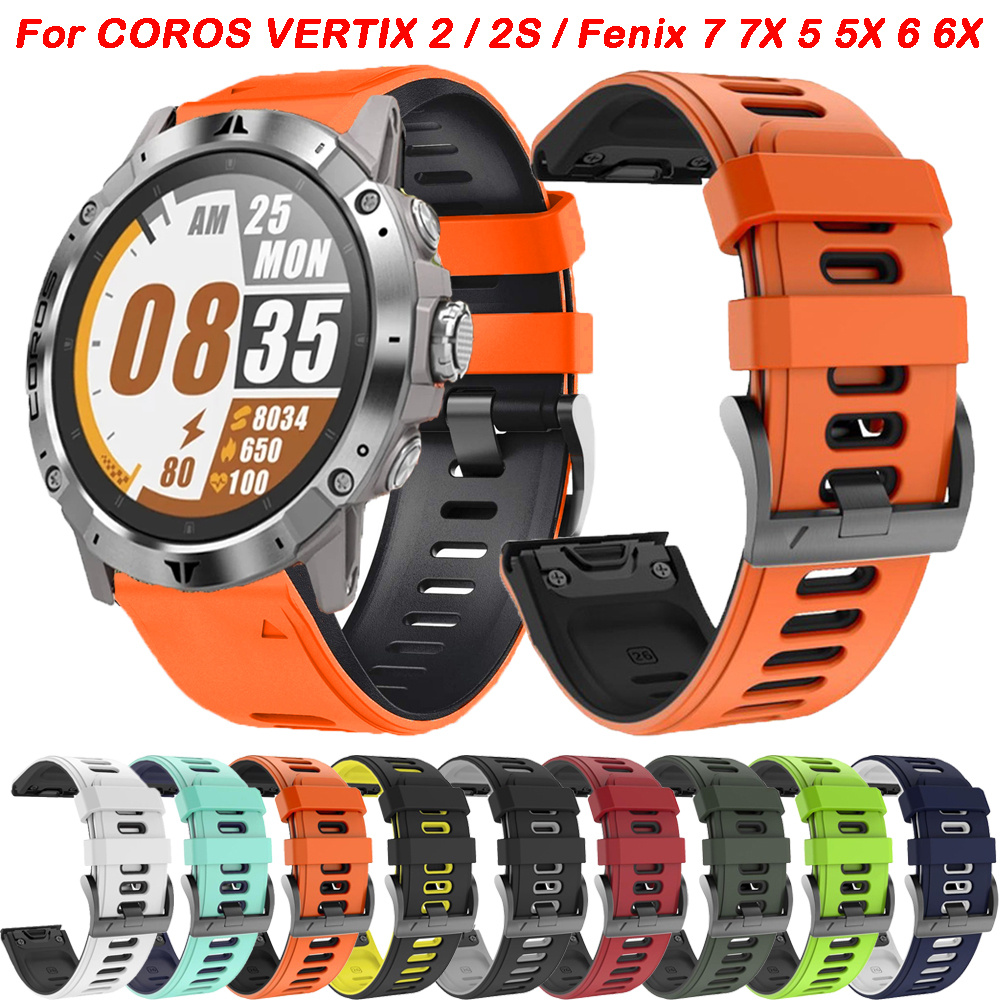 Replacement Watchbands 22mm 26 - огляд і ціна Silicone Watch Band 22Mm
