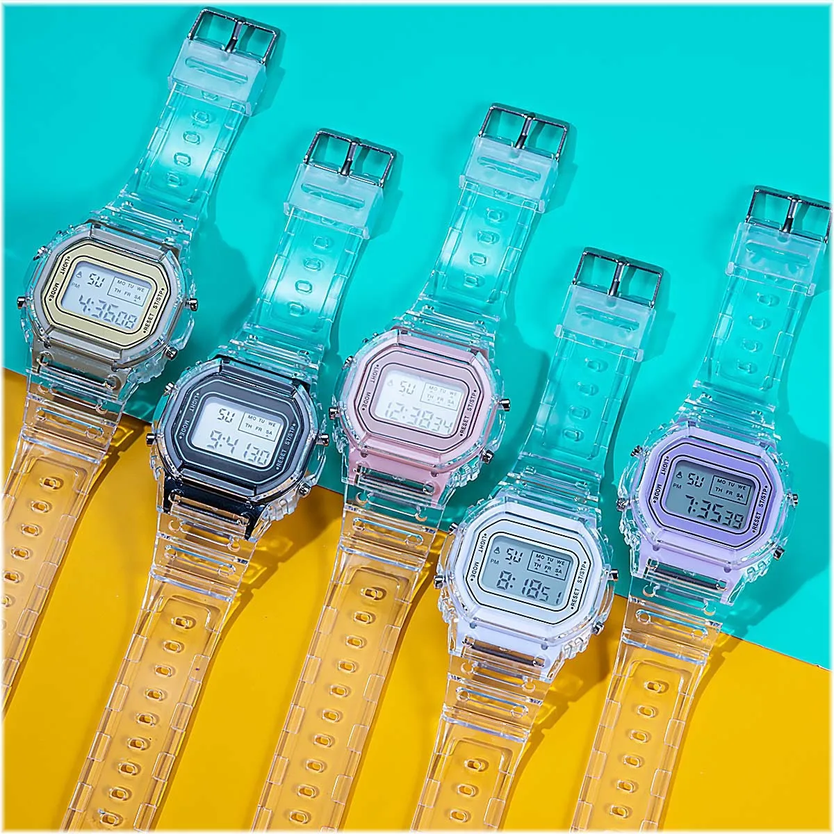 PCV/F91W Steel Strap Watch LED - огляд і ціна Tropic Strap Vintage