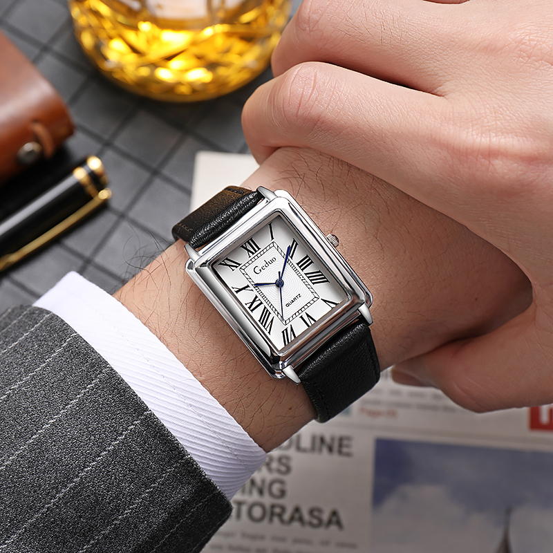New Fashion Luxury Designer Re - огляд і ціна Leather Watch Band Men