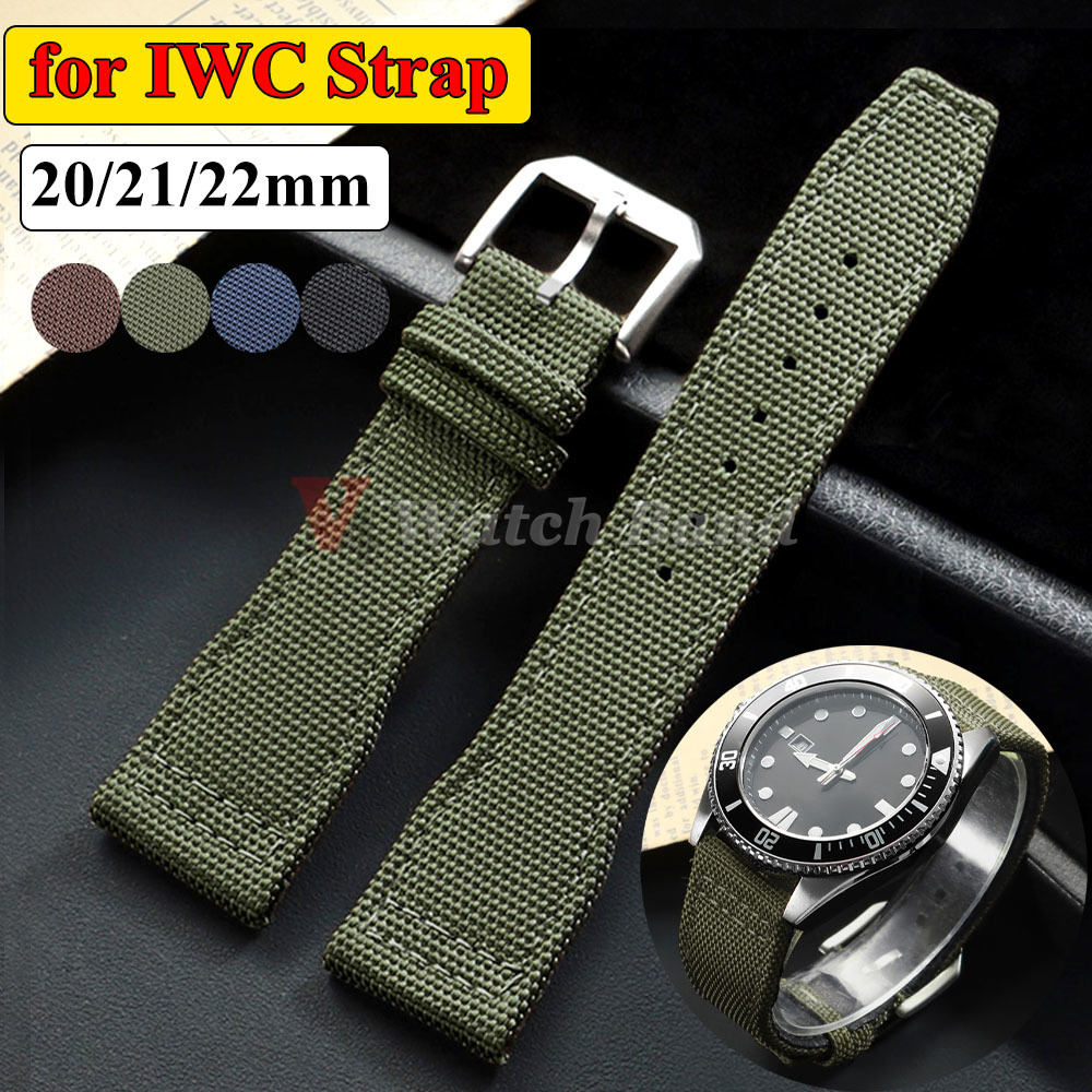 20mm 21mm 22mm Nylon Canvas Wa - огляд і ціна Canvas Strap Watch