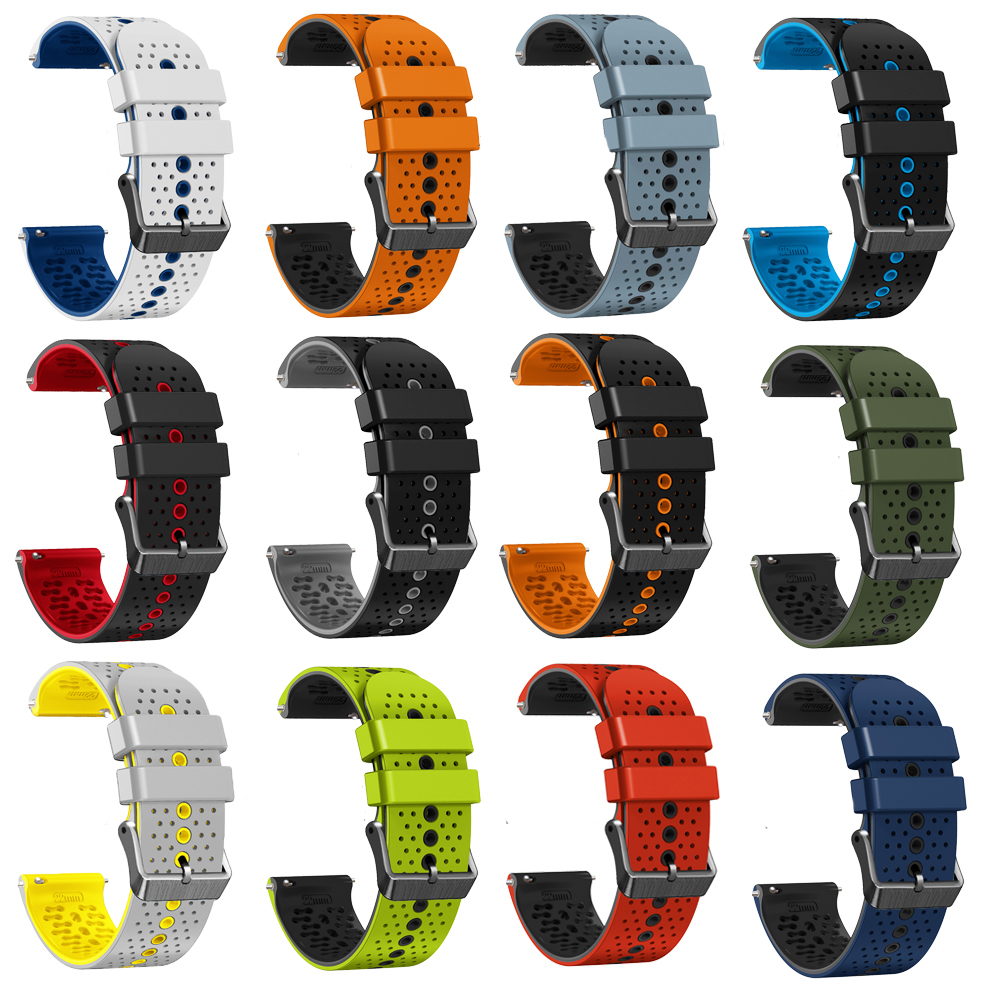 22mm Silicone Band For COROS P - огляд і ціна Silicone Watch Band 22Mm