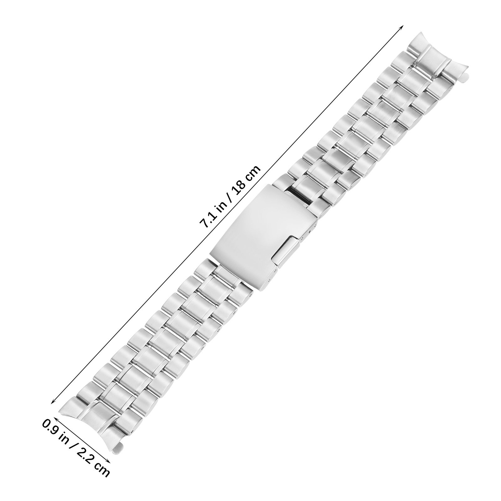 4Pcs Stainless Steel 22Mm Watc - огляд і ціна Curved Spring Bar
