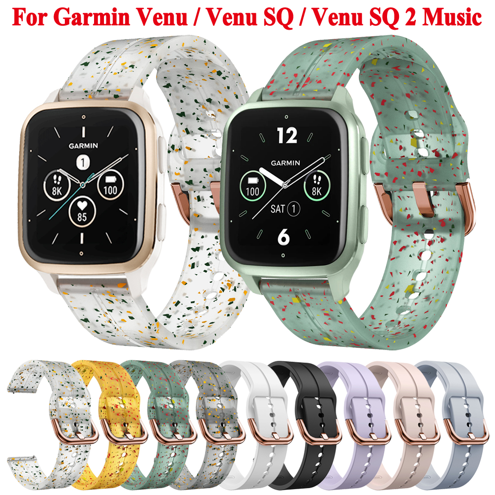 Watchband 20mm For Garmin Venu - огляд і ціна Silicone Watch Band 22Mm