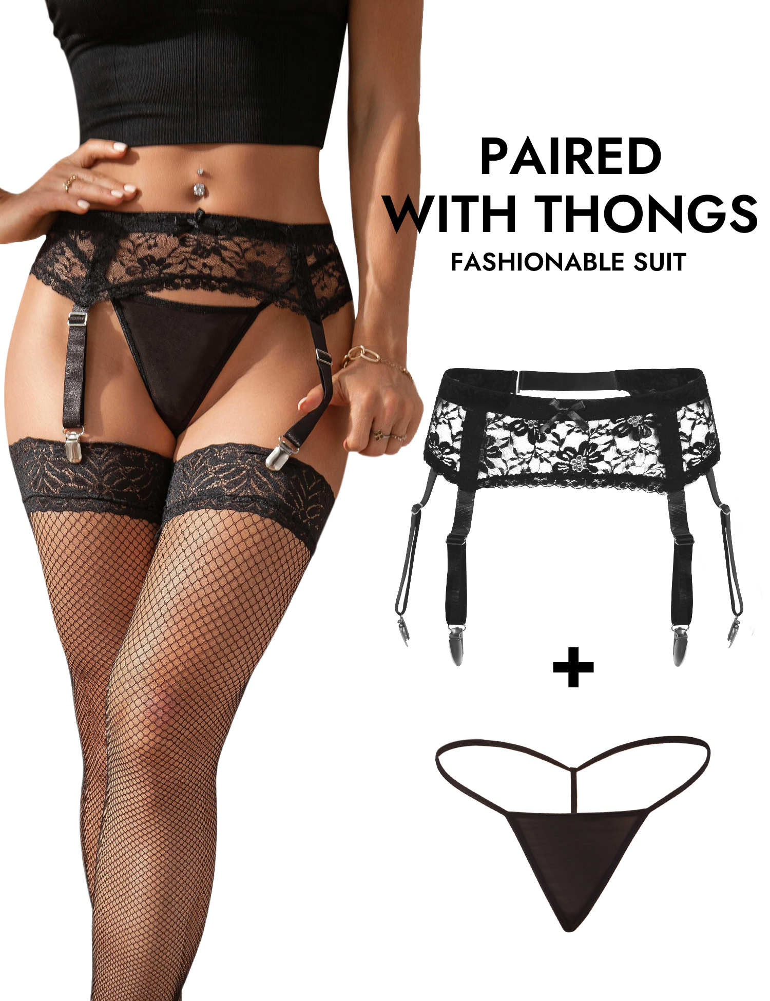 Comeondear Women Floral Lace G - огляд і ціна Mesh Strap Metal