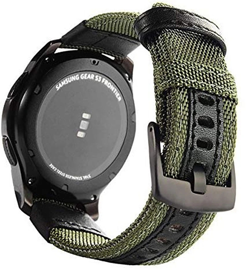 24MM Nylon Watch Band For TicW - огляд і ціна Canvas Strap Watch