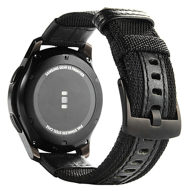 24MM Nylon Watch Band For TicW - огляд і ціна Canvas Strap Watch