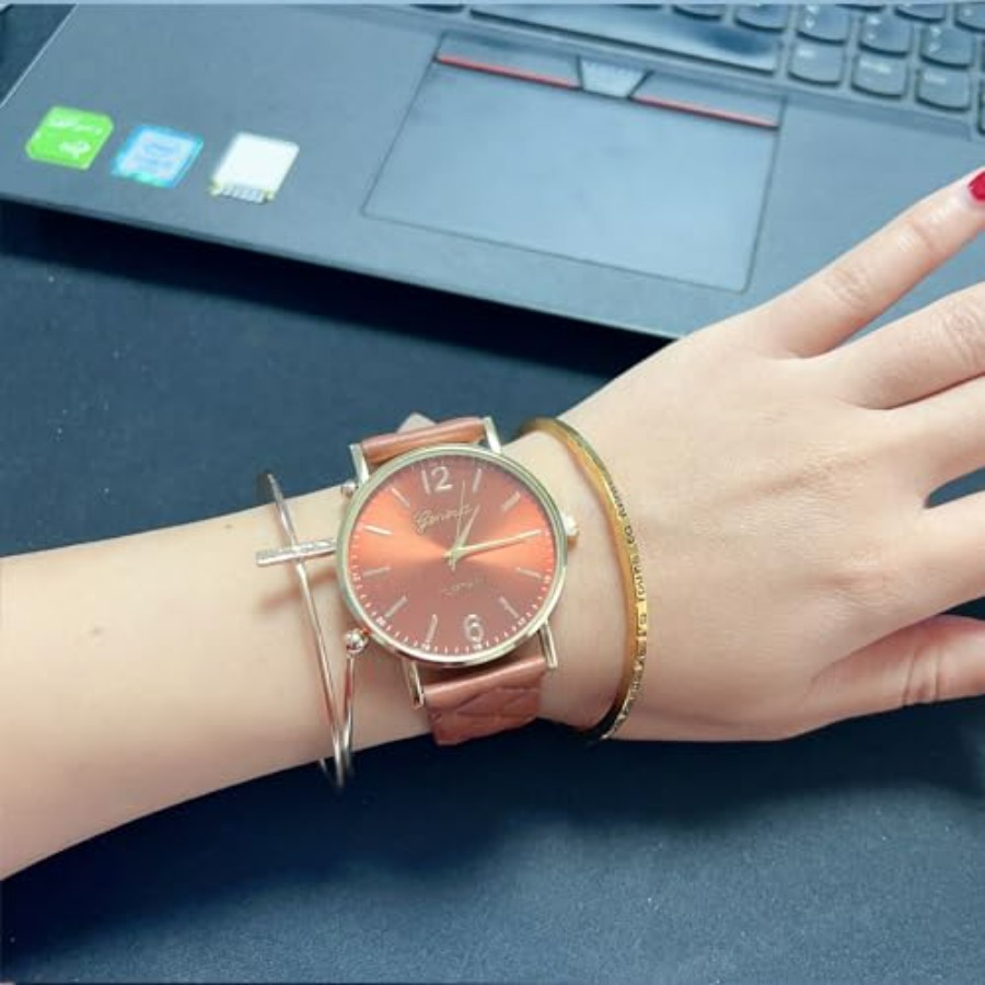 10 Pack Women Men Unisex Plati - огляд і ціна Leather Watch Band Men