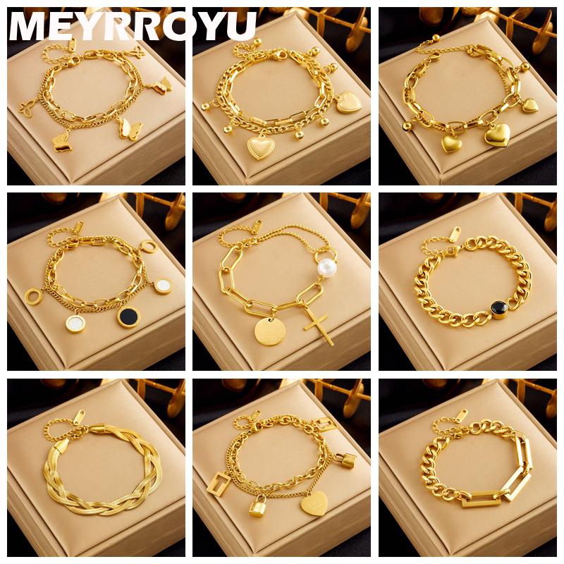 MEYRROYU 316 Stainless Steel B - огляд і ціна Butterfly Clasp Deployant