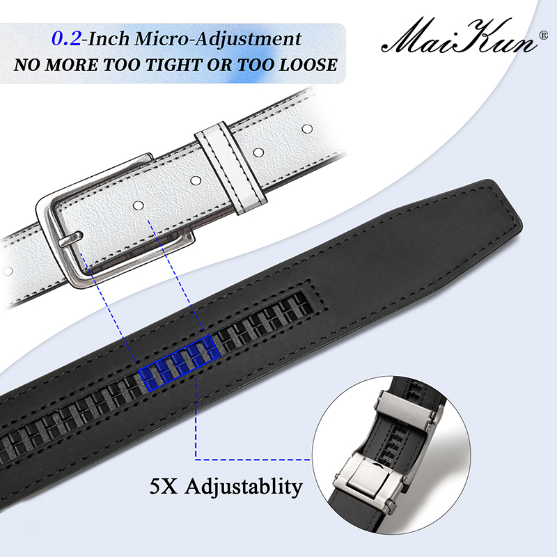 Maikun Brown Leather Ratchet B - огляд і ціна Leather Strap Quick Release