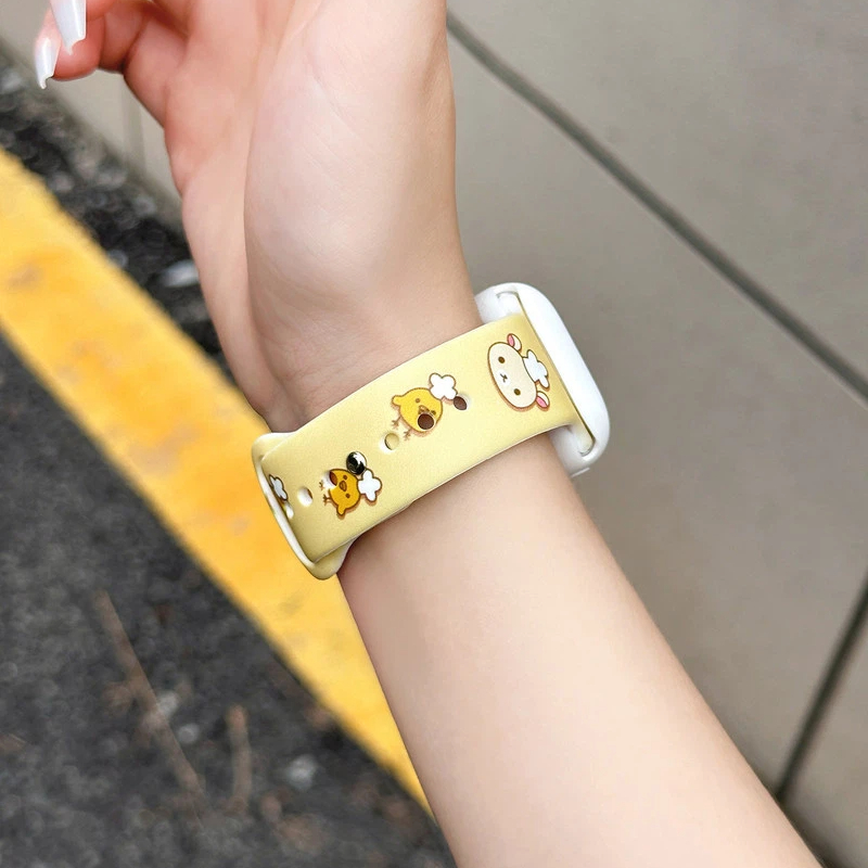 Cute Rilakkuma Print Silicone  - огляд і ціна Silicone Band Women