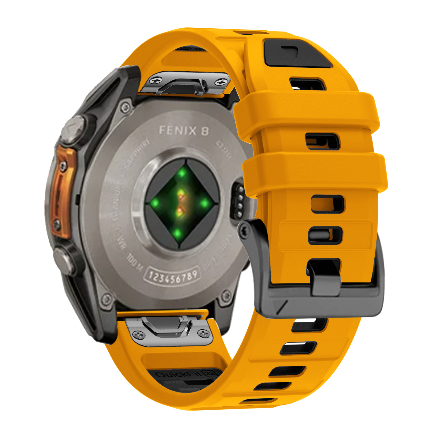 QuickFit 26mm 22mm Silicone Wa - огляд і ціна Silicone Watch Band 22Mm