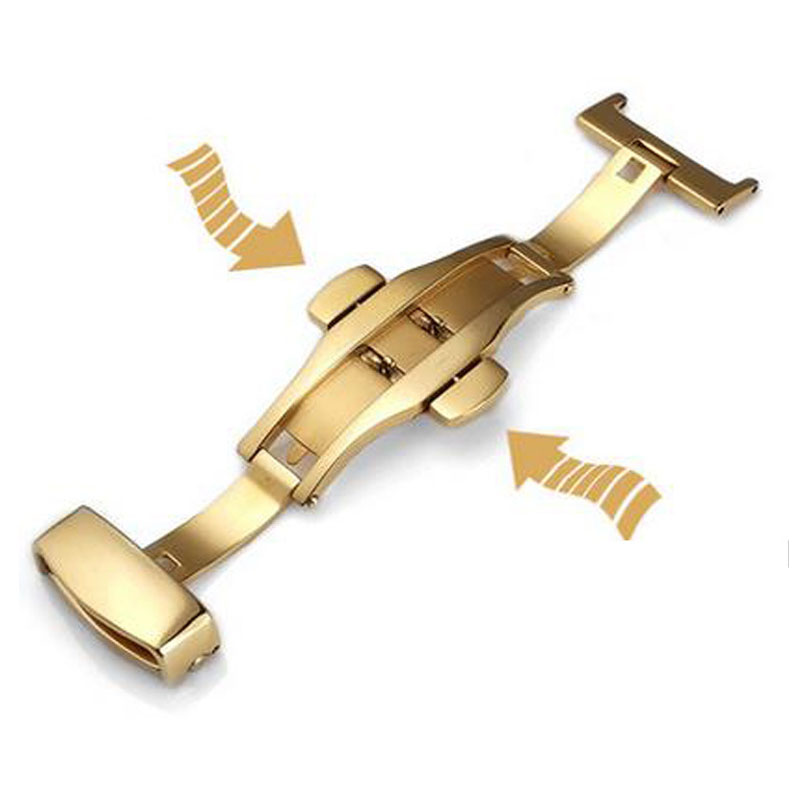 Automatic Double Click Butterf - огляд і ціна Butterfly Clasp Deployant