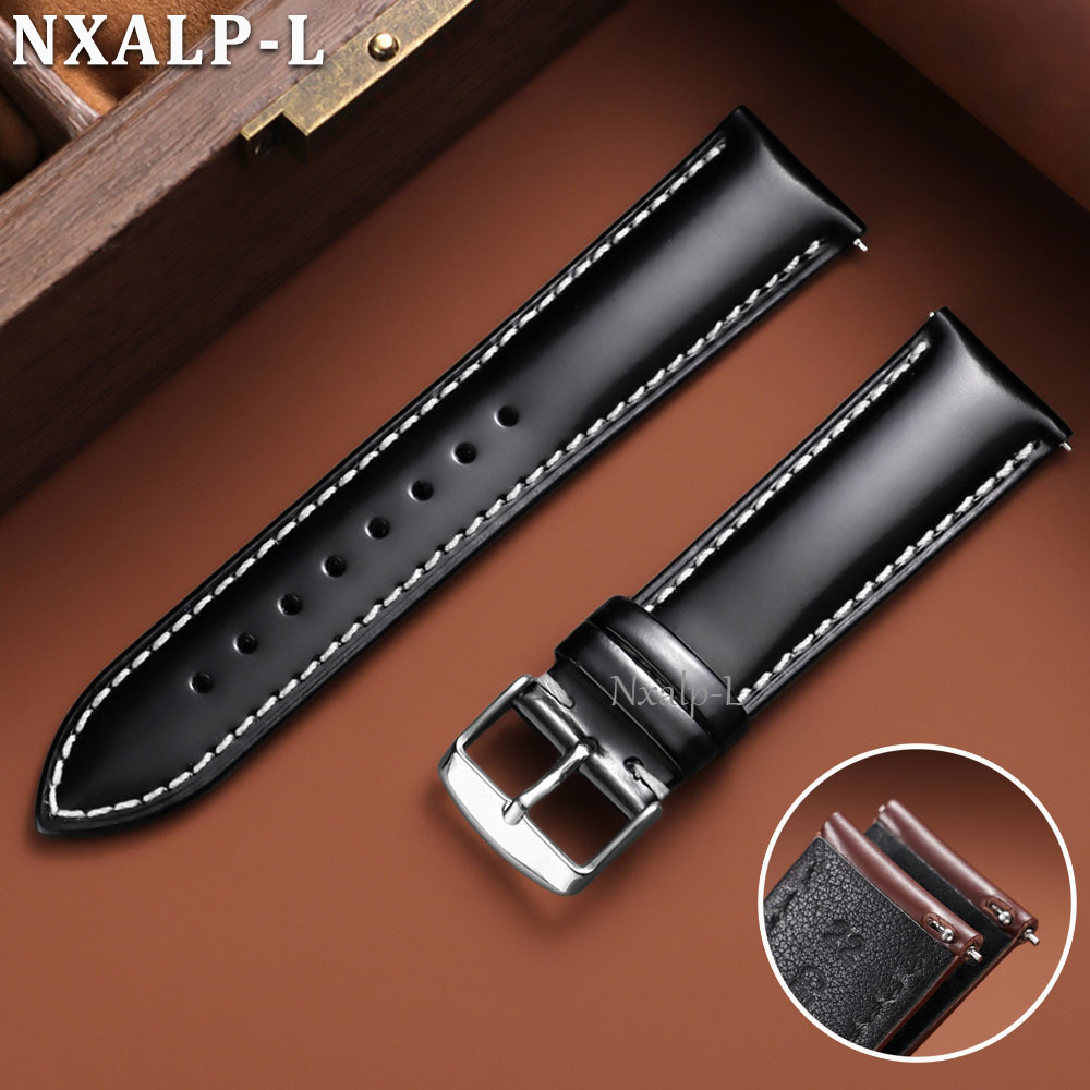 Oiled Leather Strap for Omega  - огляд і ціна Leather Strap Quick Release