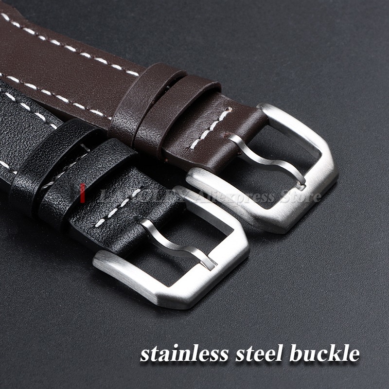 20mm 21mm 22mm Cowhide Leather - огляд і ціна Rubber Strap Diver