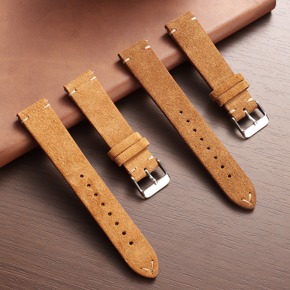 14 16 18 19 20 21 22mm Quick R - огляд і ціна Suede Strap Watch