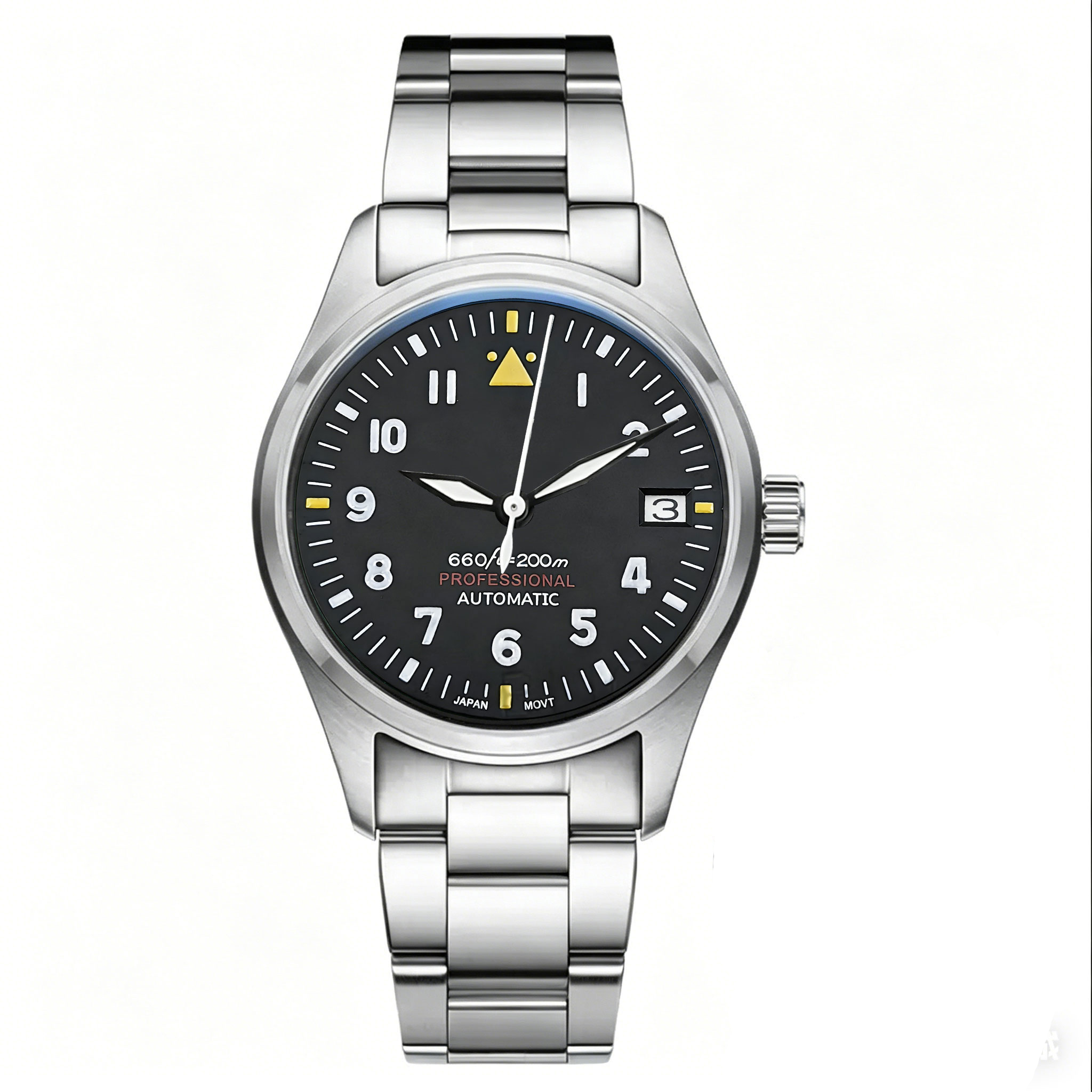 Custom LOGO 36mm 39mm Pilot Wa - огляд і ціна Stainless Bracelet Diver