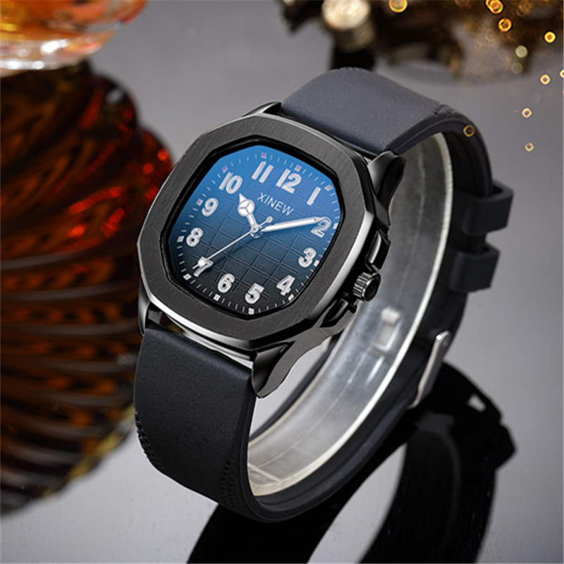 1pc / lot Original XINEW Brand - огляд і ціна Leather Watch Band Men