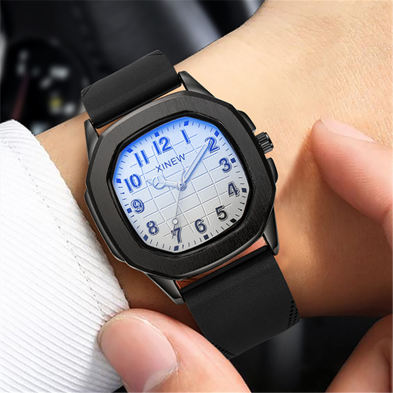 1pc / lot Original XINEW Brand - огляд і ціна Leather Watch Band Men