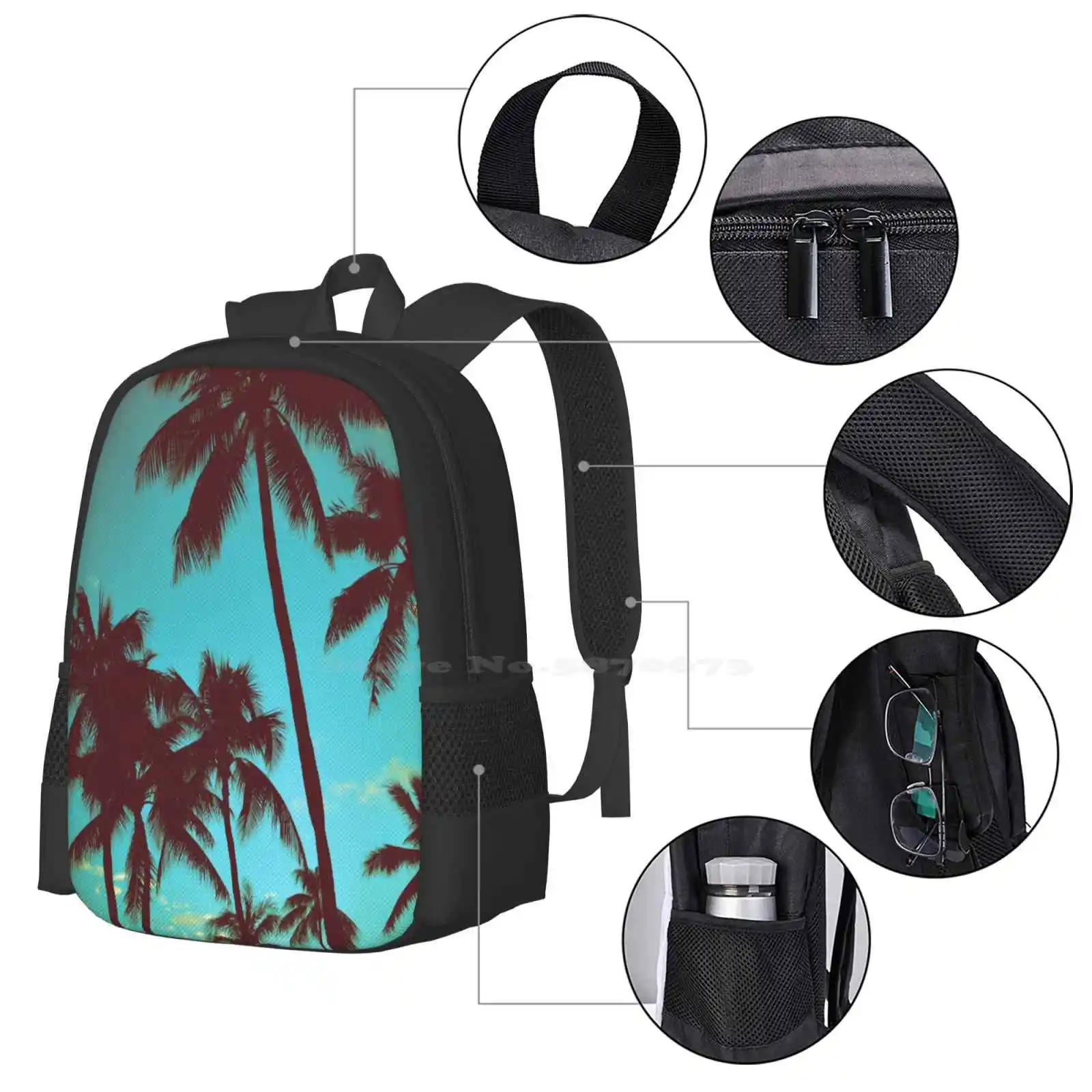 Vintage Tropical Palms Pattern - огляд і ціна Tropic Strap Vintage