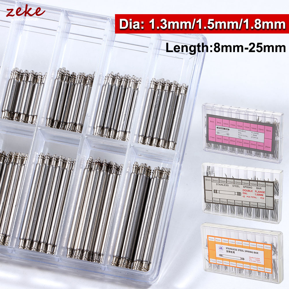 1set Dia 1.3mm/1.5mm/1.8mm Str - огляд і ціна Spring Bar Tool Set