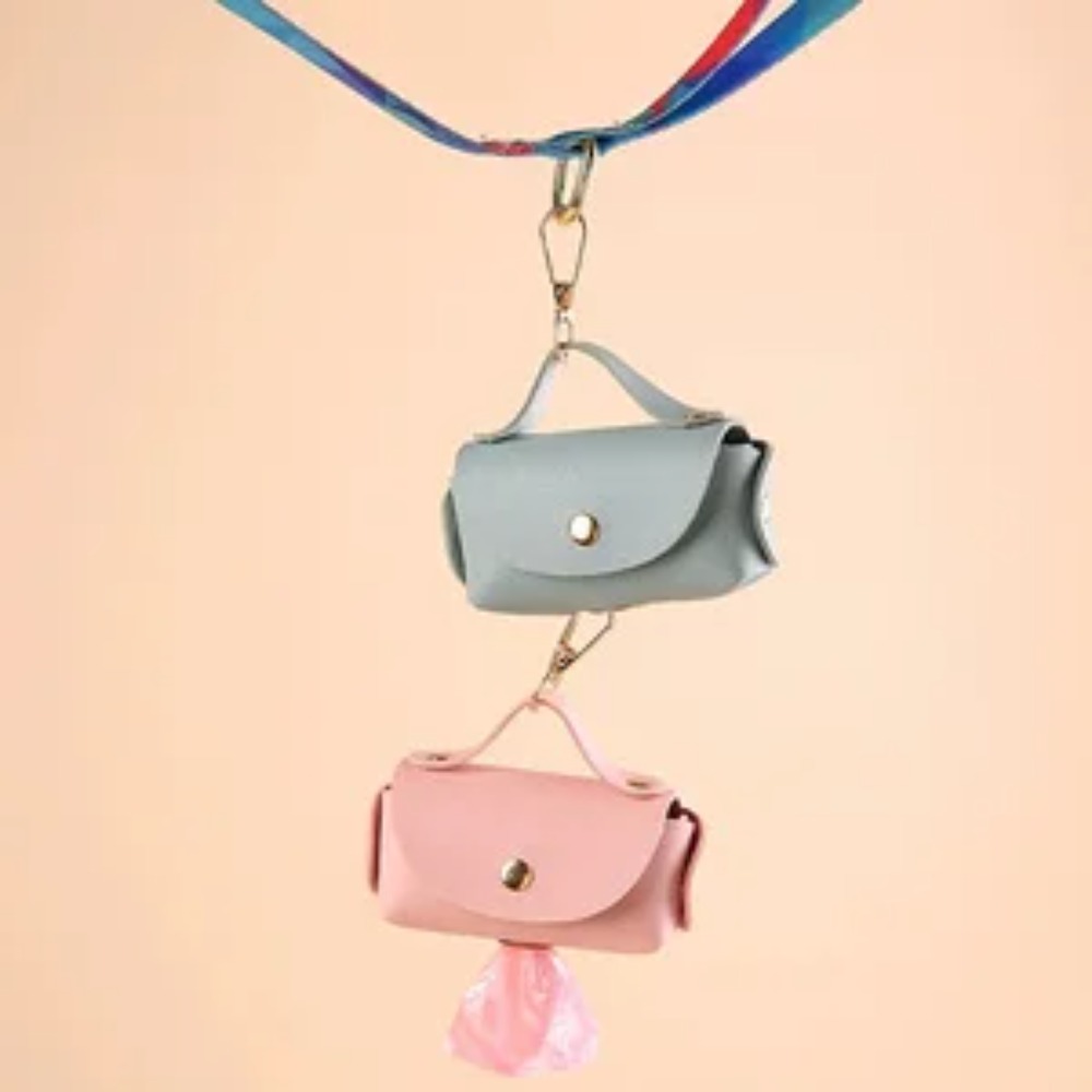 Elegant Leather Dog Poop Bag C - огляд і ціна Leather Strap Quick Release