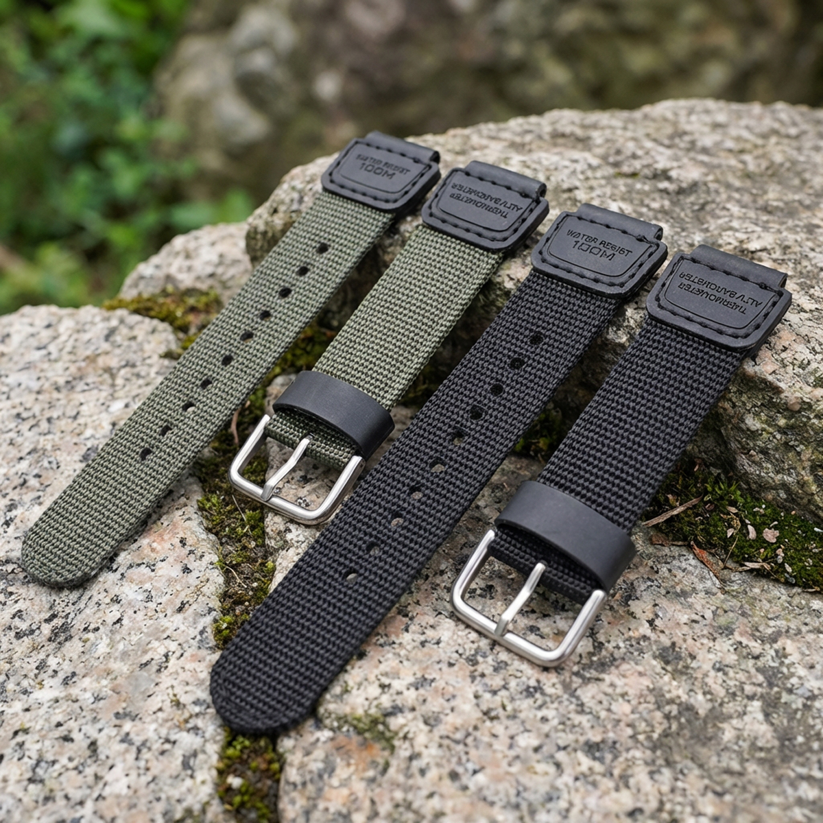 18mm Nylon Strap for Casio AE1 - огляд і ціна Canvas Strap Watch
