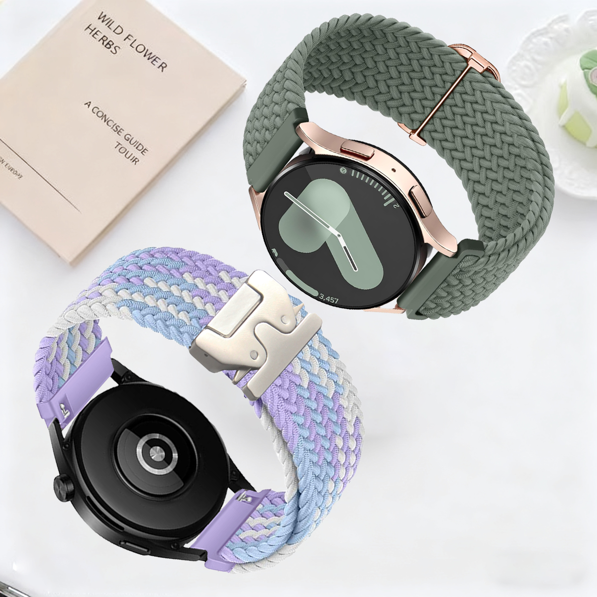 2Pcs 18/20/22 Braided Elastic  - огляд і ціна Parachute Strap Elastic