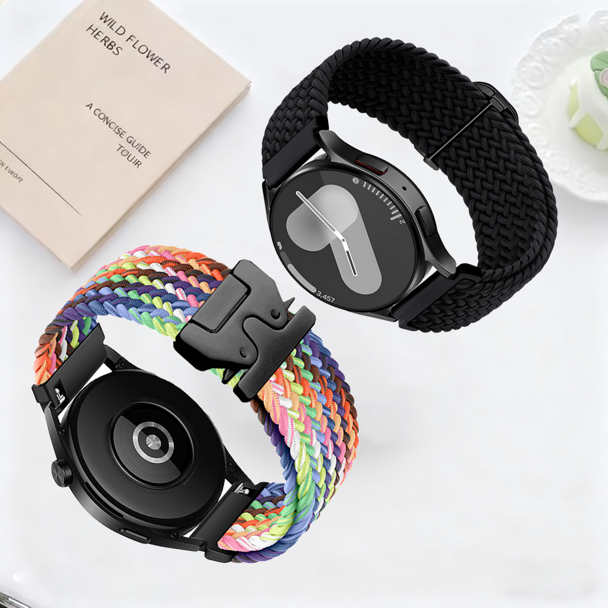 2Pcs 18/20/22 Braided Elastic  - огляд і ціна Parachute Strap Elastic