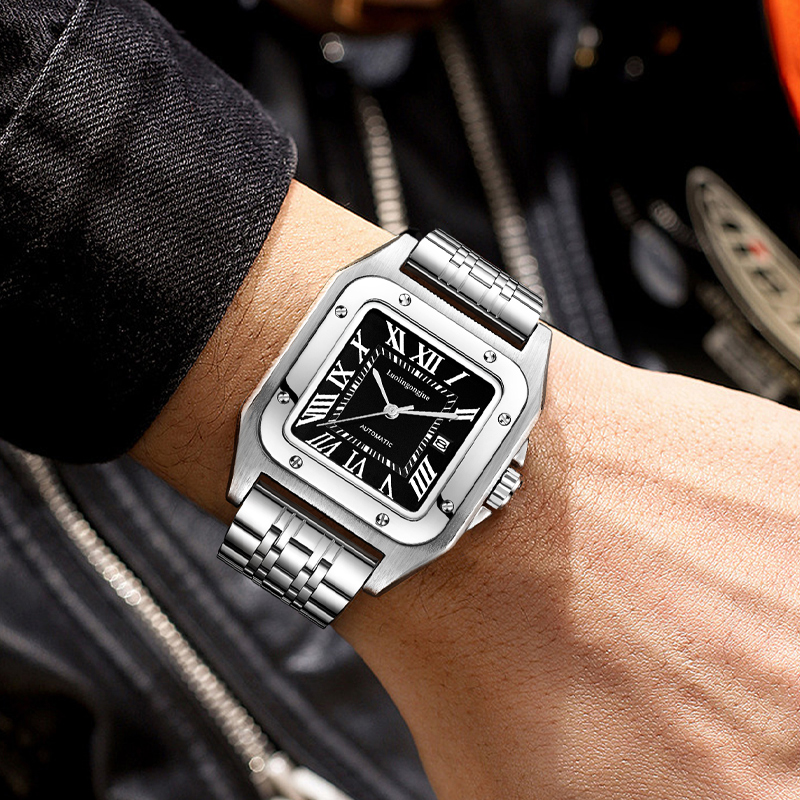 High-End Luxury Square Automat - огляд і ціна Butterfly Clasp Deployant
