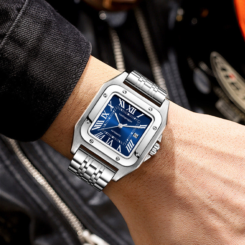 High-End Luxury Square Automat - огляд і ціна Butterfly Clasp Deployant