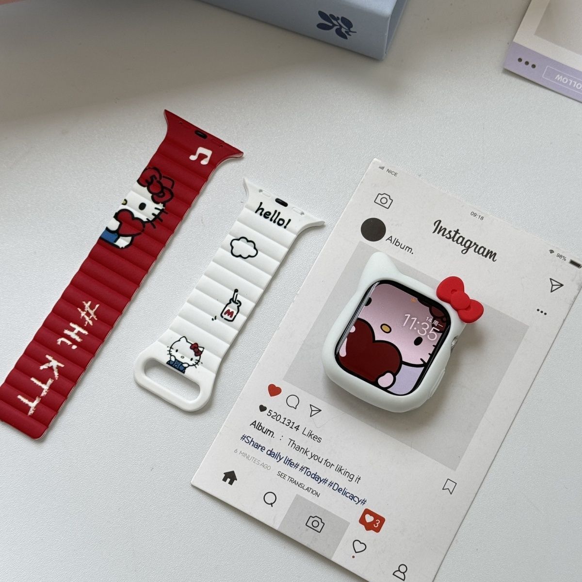Anime Sanrio Hello Kitty Kurom - огляд і ціна Silicone Band Women