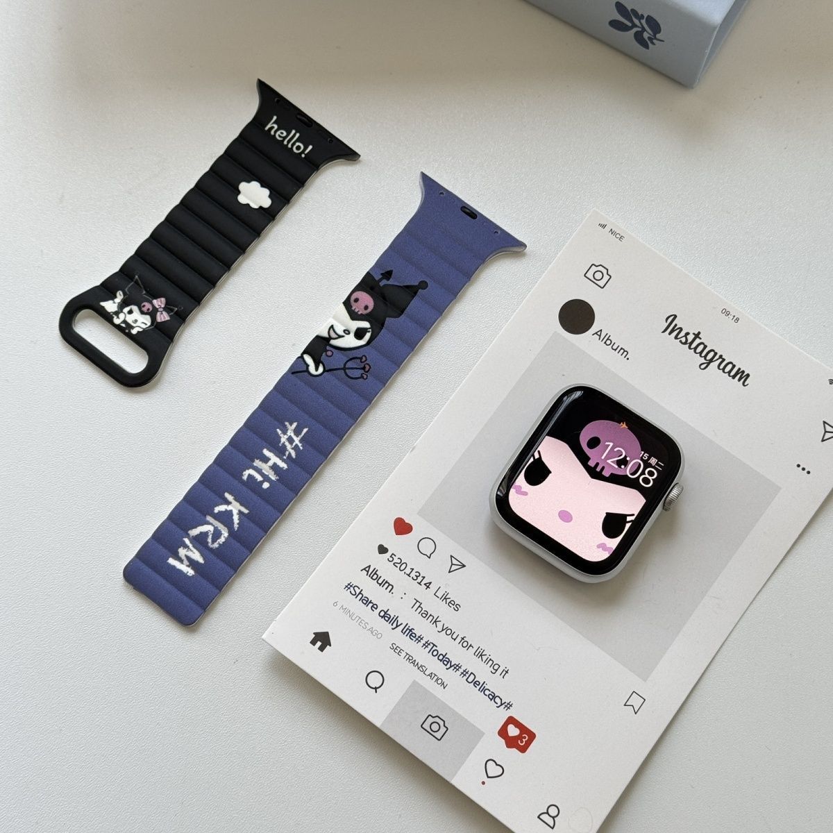 Anime Sanrio Hello Kitty Kurom - огляд і ціна Silicone Band Women