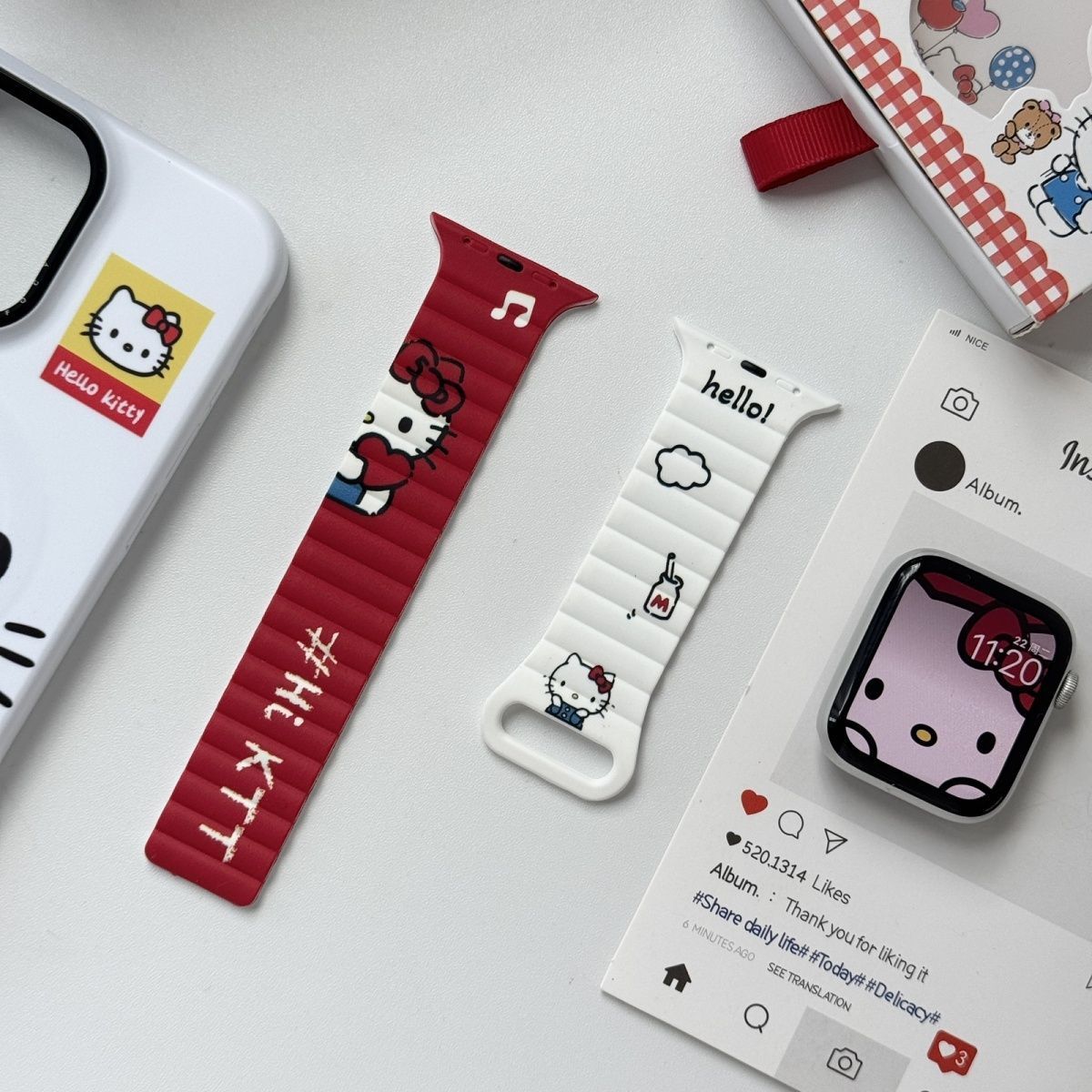 Anime Sanrio Hello Kitty Kurom - огляд і ціна Silicone Band Women