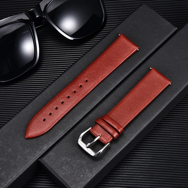 Ultra-thin Calfskin Leather Wa - огляд і ціна Rubber Strap Diver