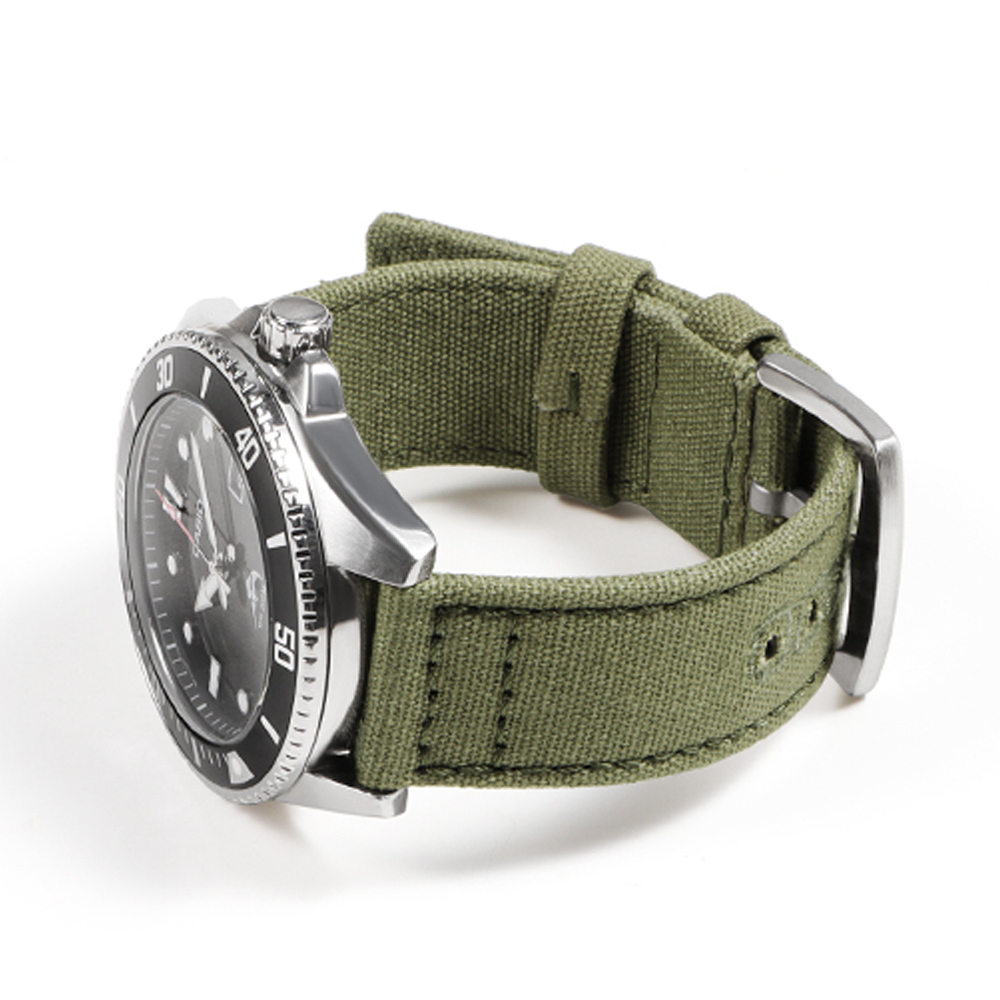 18mm 20mm Nylon Woven Canvas W - огляд і ціна Perlon Strap Woven