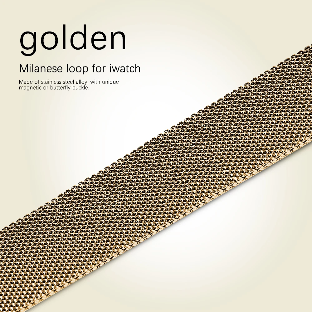 Milanese Loop for apple watch  - огляд і ціна Milanese Loop Magnetic